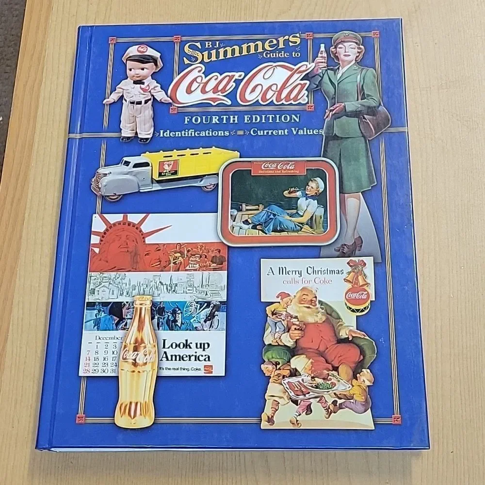 Coca Cola‎ Collector's Tin w/2 Decks of Coke Cards, Collectors Guide Book, Mug